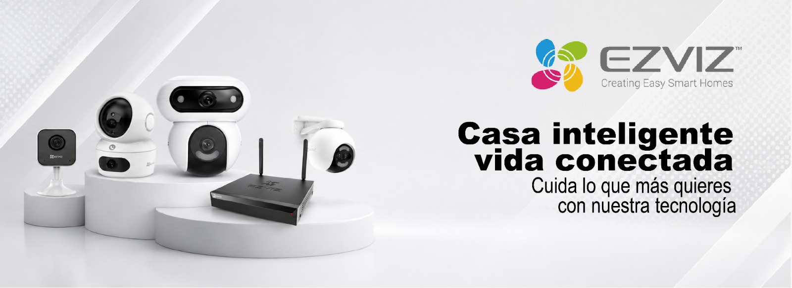 Soluciones de seguridad y hogar inteligente EZVIZ